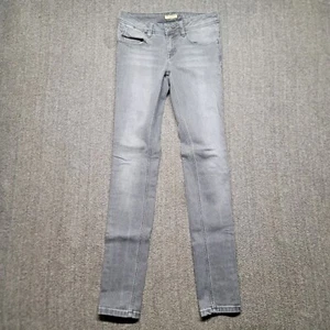 Burberry Jeans Women's Size 26W 27x33 Skinny Low-Rise Gray Brit Kensington - Picture 1 of 16