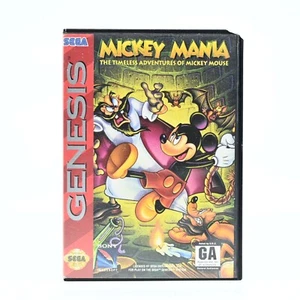Mickey Mania + Manual - Sega Mega Drive Game / Genesis - FREE POST! - Picture 1 of 5
