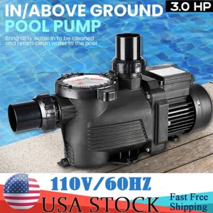 3.0HP 2200W Self-priming Overheat Protection Swimming Pool Water Pump - Picture 1 of 13