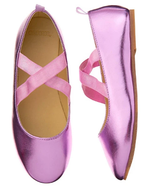 NWT Gymboree Prima Ballerina Ballet Flats Dress Shoes toddler Girls 4,5,6,7 - Image 1 of 1