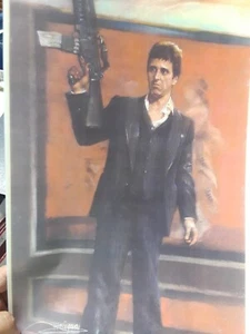 N.O.S. SCARFACE (Al Pacino) 11” x 15.5” Print - Picture 1 of 1