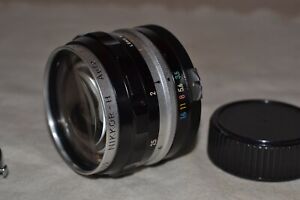 Nikon NIKKOR-H 2.8cm f1:3.5 WIDE ANGLE Non-Ai Lens - Excellent !!!