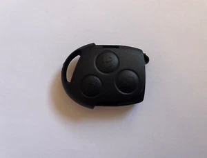 Ford Fusion 2002-06/2012 Black Head 3 Button Remote Case - Picture 1 of 1