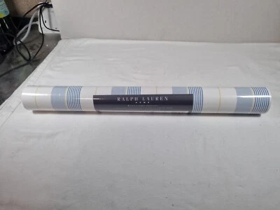 RALPH LAUREN HOME WALLPAPER AIDEN STRIPE PATTERN NO. PRL020/10 - Image 1 of 4