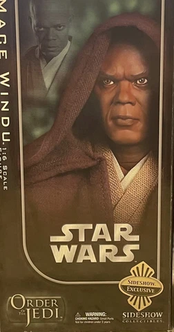 Mace Windu Order of the Jedi 12" 1/6 Scale SIDESHOW Collectibles EXCLUSIVE Cover
