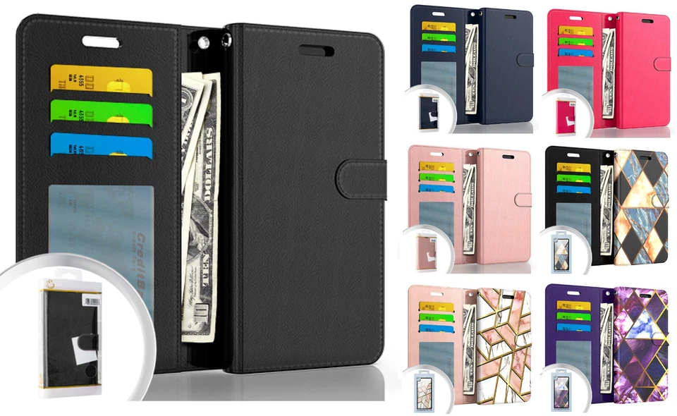 Funda tipo billetera para teléfono celular Motorola Moto G Stylus XT2115DL 4G (2021) Foto 1 de 1