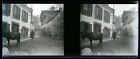 France Luz-Saint-Sauveur Rue 1928 Photo Stereo Plaque De Verre Negative V26l14n