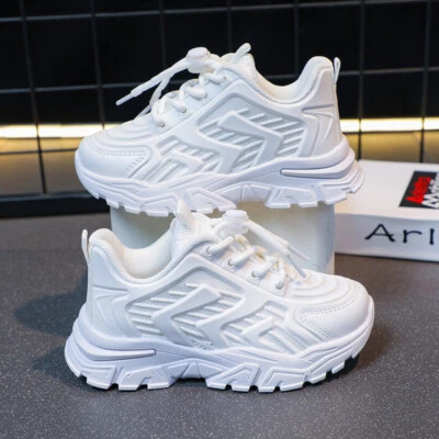 Zapatos informales deportivos transpirables de malla para niñas Foto 1 de 4