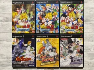 SONY PS2 DRAGON BALL Z Sparking & Neo & Meteor & Get Backers set from Japan - Picture 1 of 14