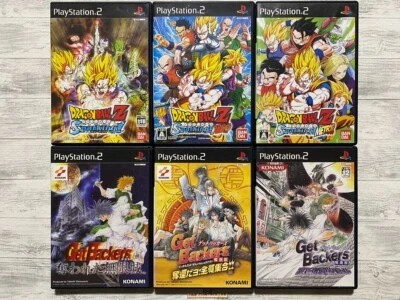 SONY PS2 DRAGON BALL Z Sparking & Neo & Meteor & Get Backers set from Japan - Image 1 of 4