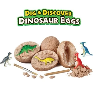 DIY Dinosaur Eggs Toys Novelty Digging Fossils Excavation Toy Educational Gifts - Picture 1 of 11