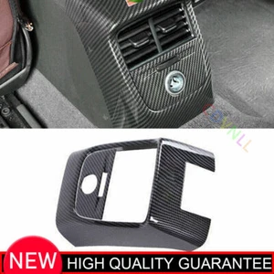 Cubierta de ventilación de salida de aire trasera de fibra de carbono ABS para Audi A3 S3 2014-2020 - Imagen 1 de 8