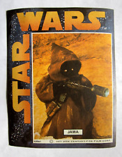 1977 STAR WARS GENERAL MILLS ADPAC STICKER EX/EX JAWA NICE COLOR W/BACK