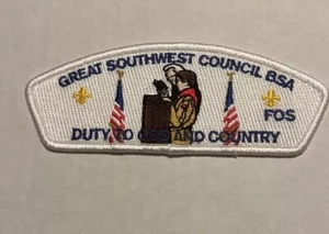 Greater Southwest Council Scout Patch BSA Csp - Bild 1 von 2