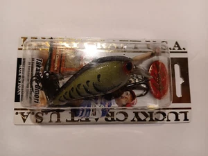 lucky craft crazy green craw square bill crankbait lure - Picture 1 of 5