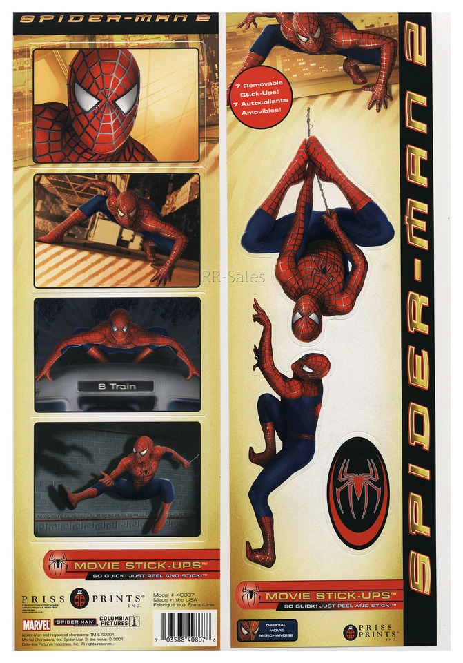 Incrível Super Homem-Aranha Herói Vinil Adesivo de Parede Decoração de Quarto de Menino Borda - Imagem 1 de 1