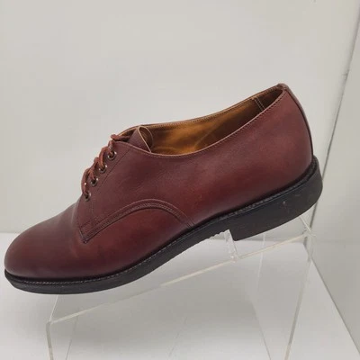 Brooks Brothers Mens Plain Toe Derby Burgundy Shoe Size UK 11 B  US 11.5 Narrow  - Image 1 of 4