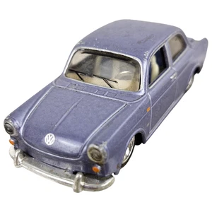 Maisto 1967 VW 1500 Volkswagen G Ridez Notchback Purple Sedan Car 1:64 Boot Open - Picture 1 of 12