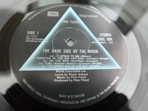 Pink Floyd DARK SIDE OF THE MOON 1973 UK A3/B2 Gram Co Complete MINT MINUS HEAR - Picture 1 of 24