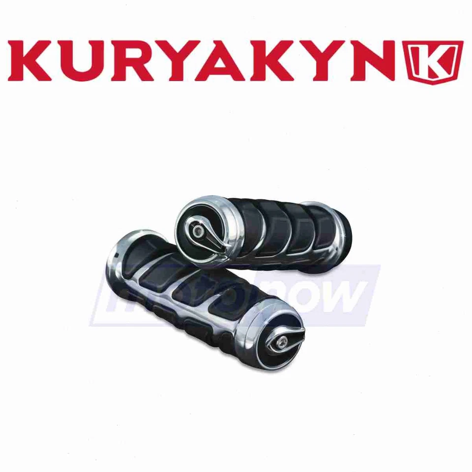 Kuryakyn Kinetic Grips for 1985-1987 Yamaha XV700 Virago - Control dx Foto 1 de 4