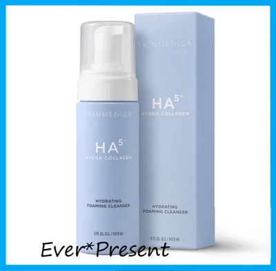 SkinMedica HA5 Hydra Collagen Hydrating Foaming Cleanser 5 fl oz.  Sealed **READ - Image 1 of 2