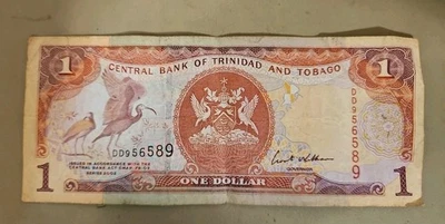 2002 Trinidad And Tobago 1 Dollar Note - Image 1 of 2