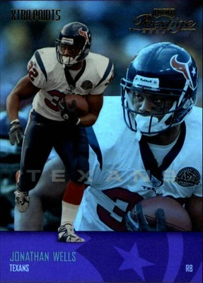2003 Playoff Prestige Xtra Points Purple #57 Jonathan Wells /100 - FB - Image 1 of 2