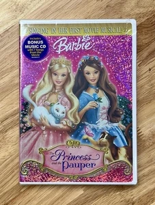 Barbie As the Princess & the Pauper (DVD + Audio CD, 2004) Brand New Sealed OOP - Bild 1 von 4
