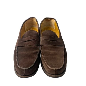 Paraboot Men's Moccasin Loafers Suede Brown #7 - Picture 1 of 15