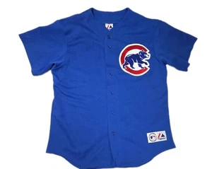 Majestuosa Jersey Kerry Wood #34 Azul Chicago Cubs Años 90 Y2K - DEFECTOS LEER DESCRIPCIÓN - Imagen 1 de 13
