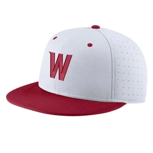 Men's Nike Washington State Cougars Aero True Baseball Performance Fitted Hat 8 - Picture 1 of 2