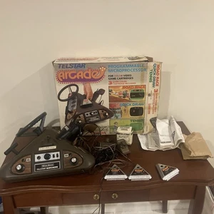 Coleco Trlest Arcade mit Box und 3 Spielen - für Ersatzteile ungetestet - Bild 1 von 12