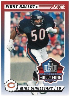 2024 Score - First Ballot Mike Singletary #4 - Image 1 of 2