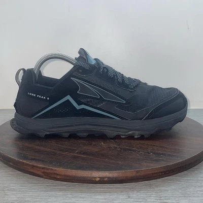 Altra Lone Peak 5 Women's Size 9.5 Trail Running Shoes Black Athletic Sneakers - Image 1 of 4