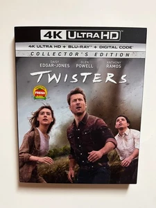 Twisters - Collector's Edition (4K UHD Blu-ray/Blu-ray) NEW w/slipover - Picture 1 of 2