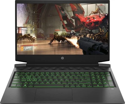 HP 16-a0035nr 16t Gaming Laptop PC 16" i5 8GB 256GB 4GB 1650Ti Backlit Key W11 - Image 1 of 4