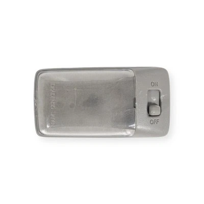 1999-2004 Tracker & Grand Vitara Gray Overhead Rear Cargo Dome Roof Map Light - Image 1 of 4