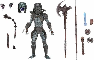 Ultimate WARRIOR PREDATOR Figura Action 20cm da Predator 2 ORIGINALE NECA 51586 - Immagine 1 di 4