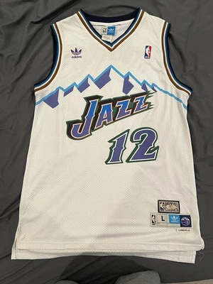 Camiseta Adidas Utah Jazz John Stockton Talla Hombre’s L Foto 1 de 2
