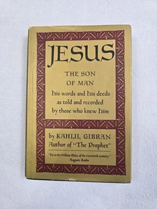 Jesus The Son Of Man By Kahlil Gibran Hardcover - Picture 1 of 7