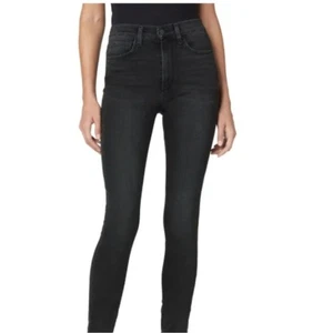 Joe's Jeans Flawless The Twiggy Tall High-Rise Black Skinny Jeans, 29 - Picture 1 of 12