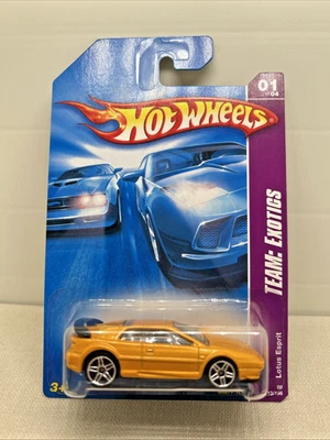 Hot Wheels Team Exotics Series Lotus Espirit Car 1/4 Vintage 2007 Sellado Nuevo de Lote Antiguo 113 Foto 1 de 4