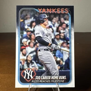 2024 Topps Update Series - Season Highlights Checklist Anthony Rizzo #US241 - Picture 1 of 1