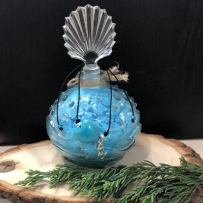 Pulsera Hecha a Mano "Blue Love" Corazón Sirena Piedra Turquesa  Foto 1 de 4