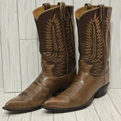 Botas de Vaquero Tony Lama Etiqueta Negra De Colección Hombres Talla No Marcada 11.5A Punta J Foto 1 de 4