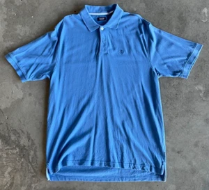 MEN BLUE IZOD POLO SHIRT - SIZE L - Picture 1 of 6