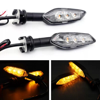 Lámpara indicadora de luz de señal de giro LED para YAMAHA FZ1N FZ6N FZ-6R FZ16 FZ-8 FAZER Foto 1 de 4