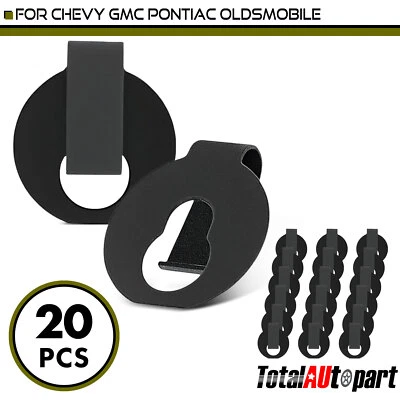 Clip de retención de varilla de acelerador de 20 piezas para Chevy GMC Pontiac Oldsmobile 6,35 mm de metal Foto 1 de 4
