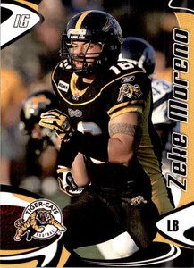 2007 Extreme Sports CFL Zeke Moreno #35