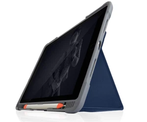 Custodia STM Goods Dux Plus Duo per iPad 7a generazione blu notte - Foto 1 di 8